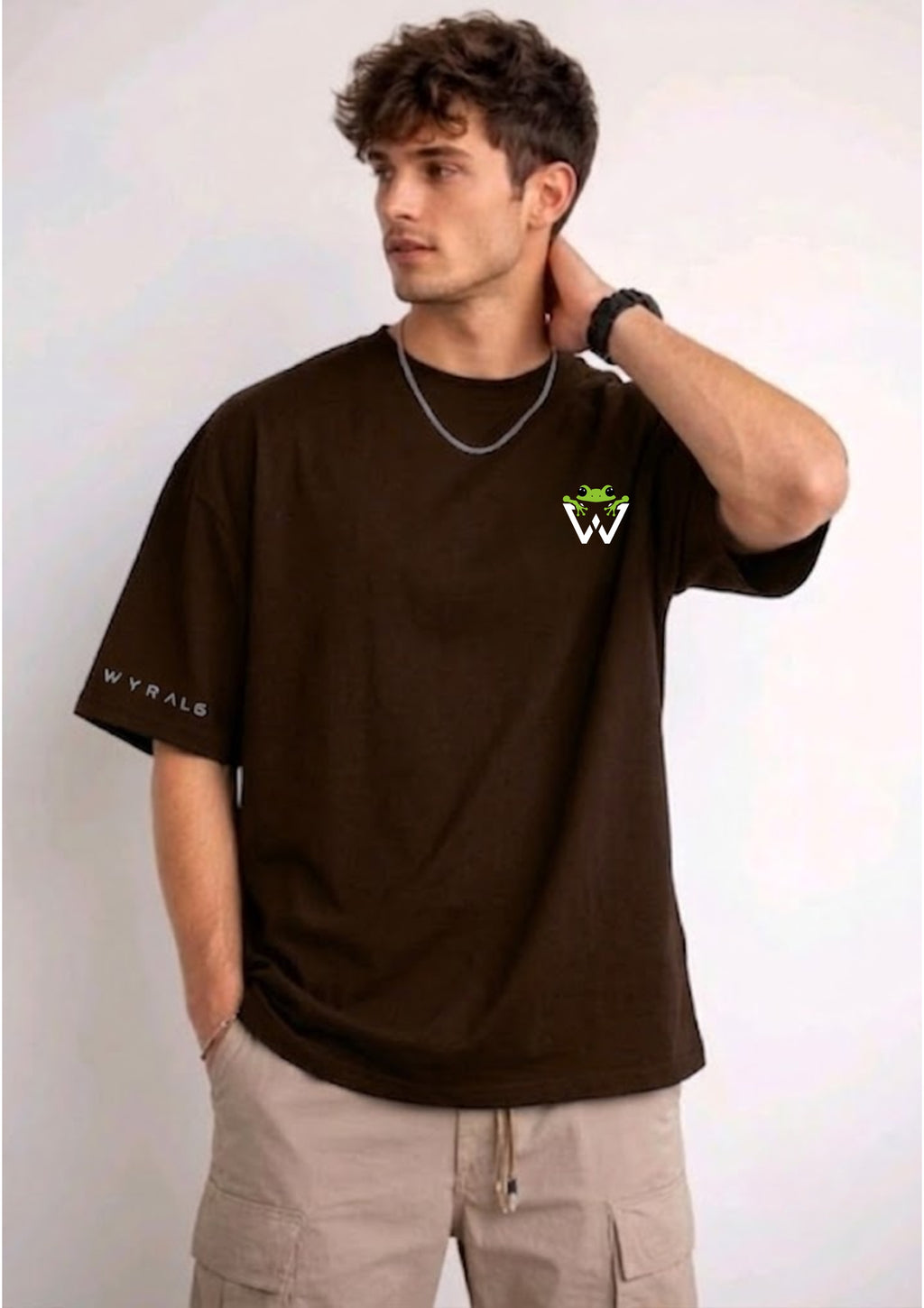 All’s Good In This Hood Typography Oversized T-Shirt for Men | 100% Premium Cotton | 220 GSM