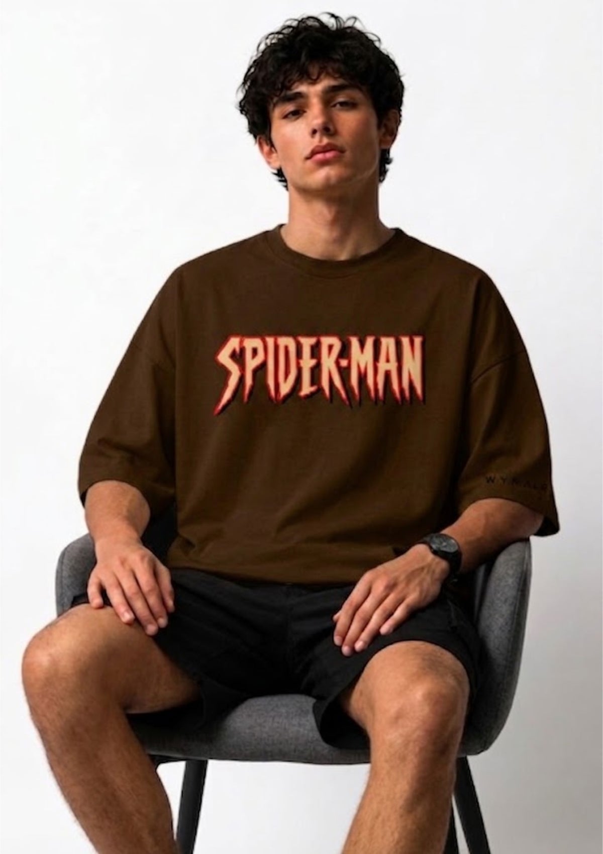 Spider Hero Graphic Oversized T-Shirt | 220 GSM | 100% Cotton