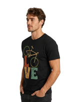 Love Bicycle Regular T-Shirt | 180 GSM | 100% Cotton