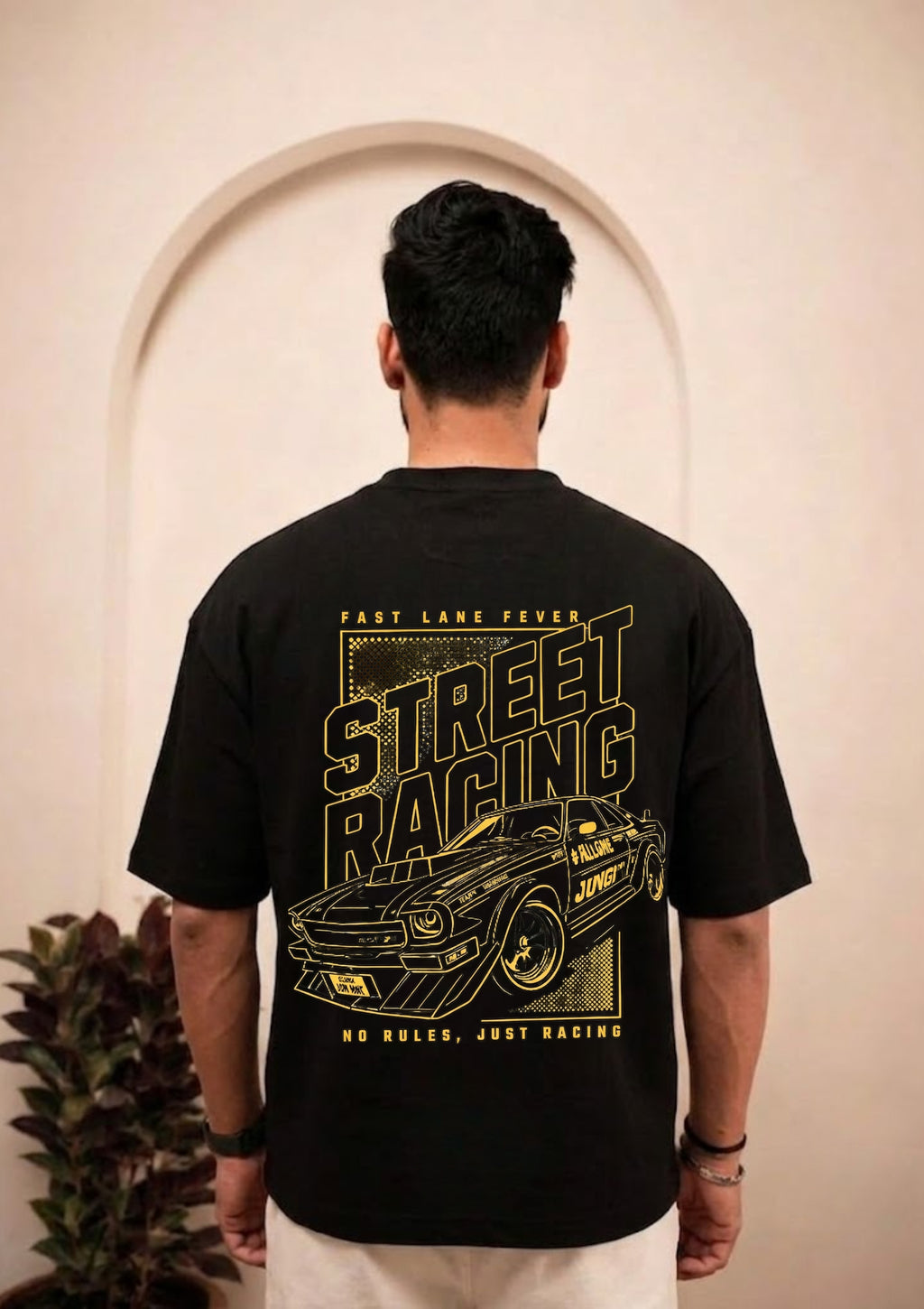 Ride or Die Graphic Oversized T-Shirt | 220 GSM | 100% Cotton