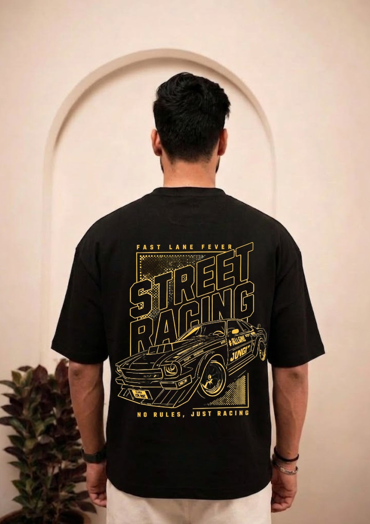 Ride or Die Graphic Oversized T-Shirt | 220 GSM | 100% Cotton