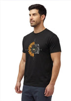 Campus Sunflower Camera Regular T-Shirt | 180 GSM | 100% Cotton