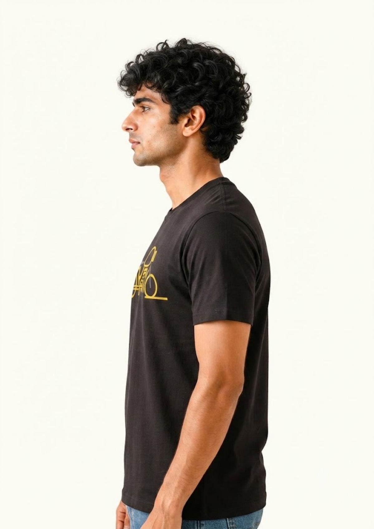 Bicycle Graphic Regular T-Shirt | 180 GSM | 100% Cotton