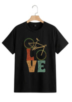 Love Bicycle Regular T-Shirt | 180 GSM | 100% Cotton