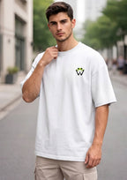 Burnout Graphic Oversized T-Shirt | 220 GSM | 100% Cotton