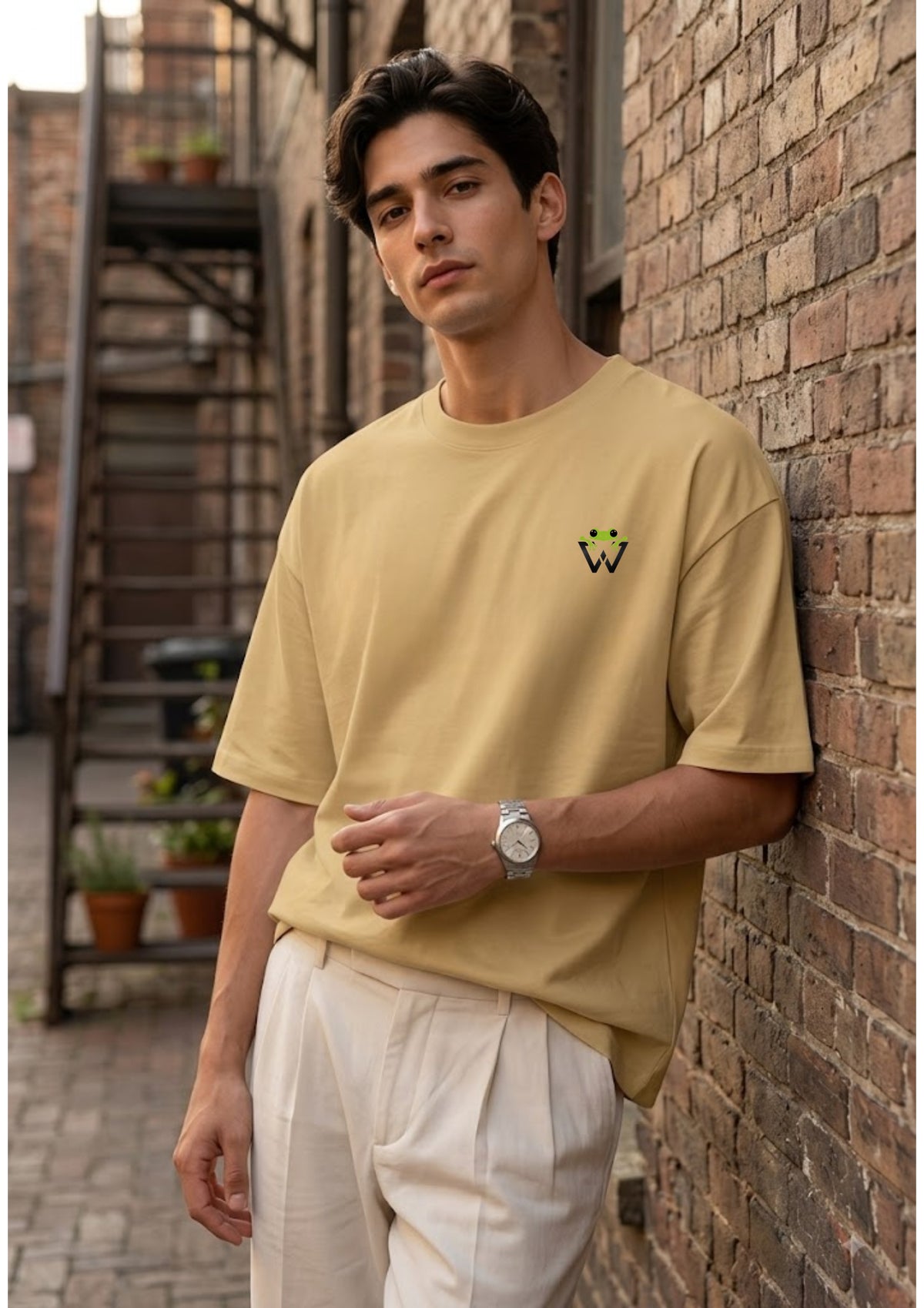 Success Is the Only Option Graphic Oversized T-Shirt | 220 GSM | 100% Cotton