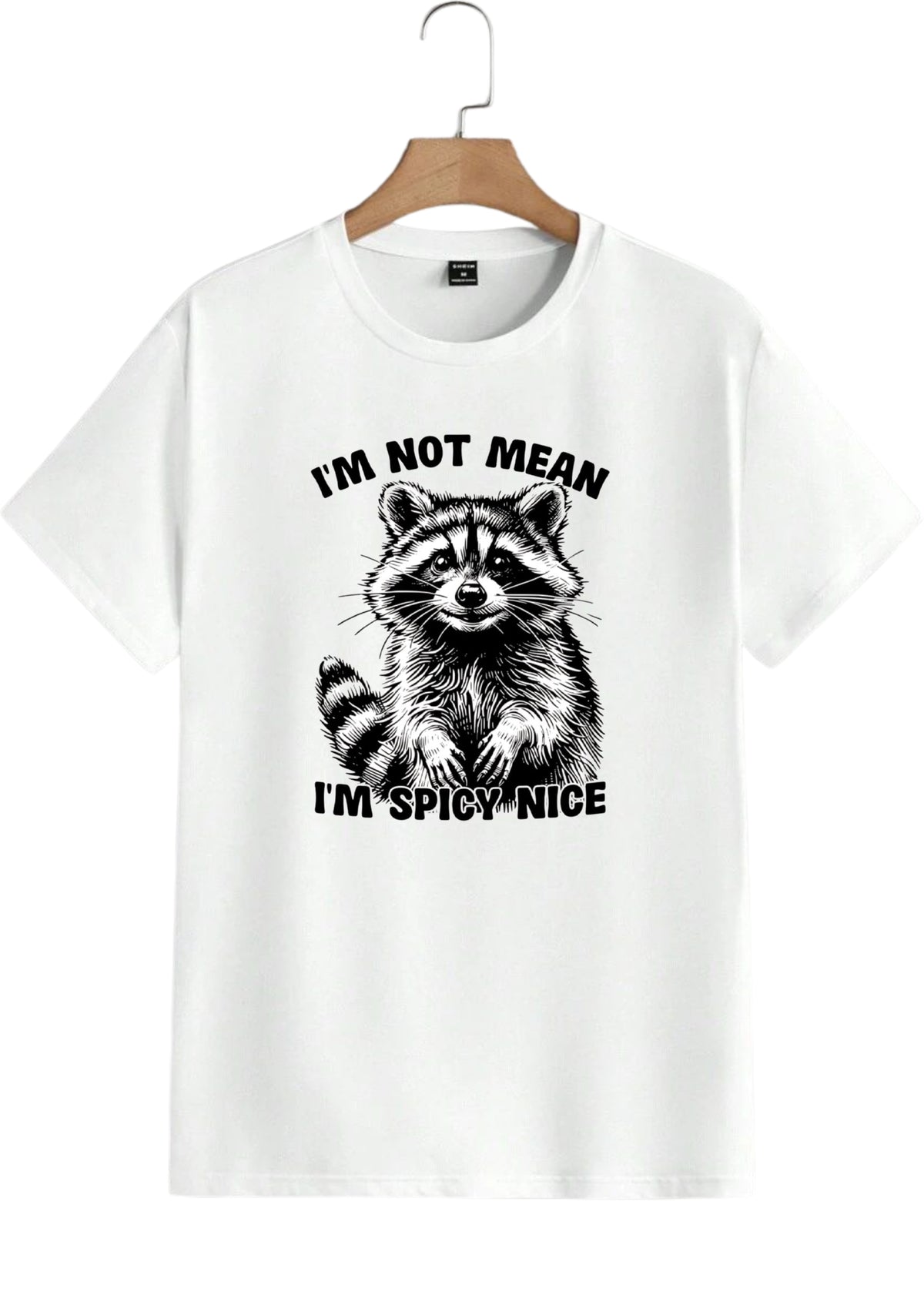 I’m Not Mean I’m Spicy Nice Regular T-Shirt | 180 GSM | 100% Cotton