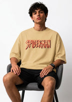 Spider Hero Graphic Oversized T-Shirt | 220 GSM | 100% Cotton