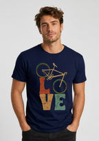 Love Bicycle Regular T-Shirt | 180 GSM | 100% Cotton