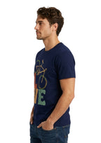 Love Bicycle Regular T-Shirt | 180 GSM | 100% Cotton