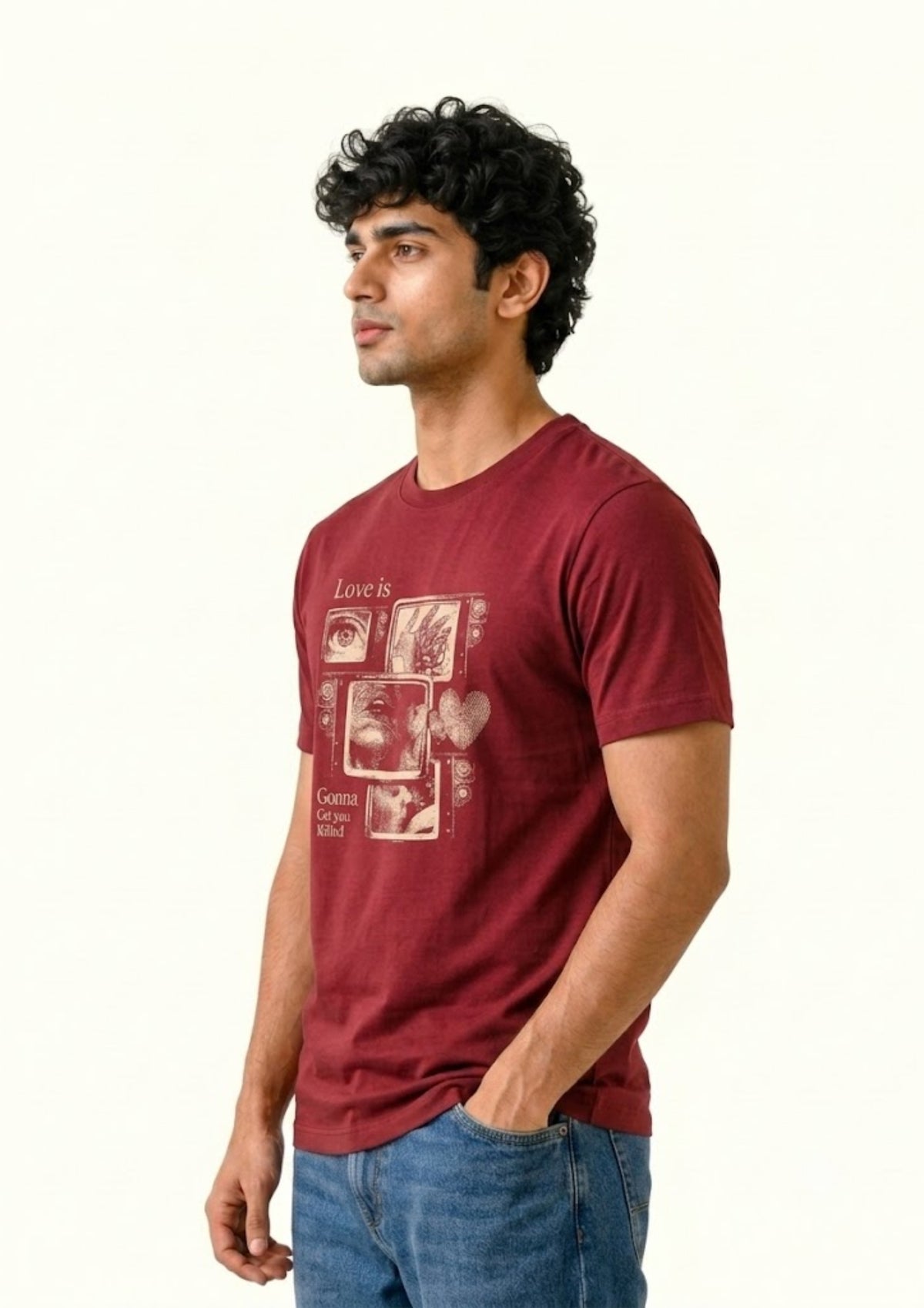 Love Is Gonna Get You Killed Regular T-Shirt | 180 GSM | 100% Cotton