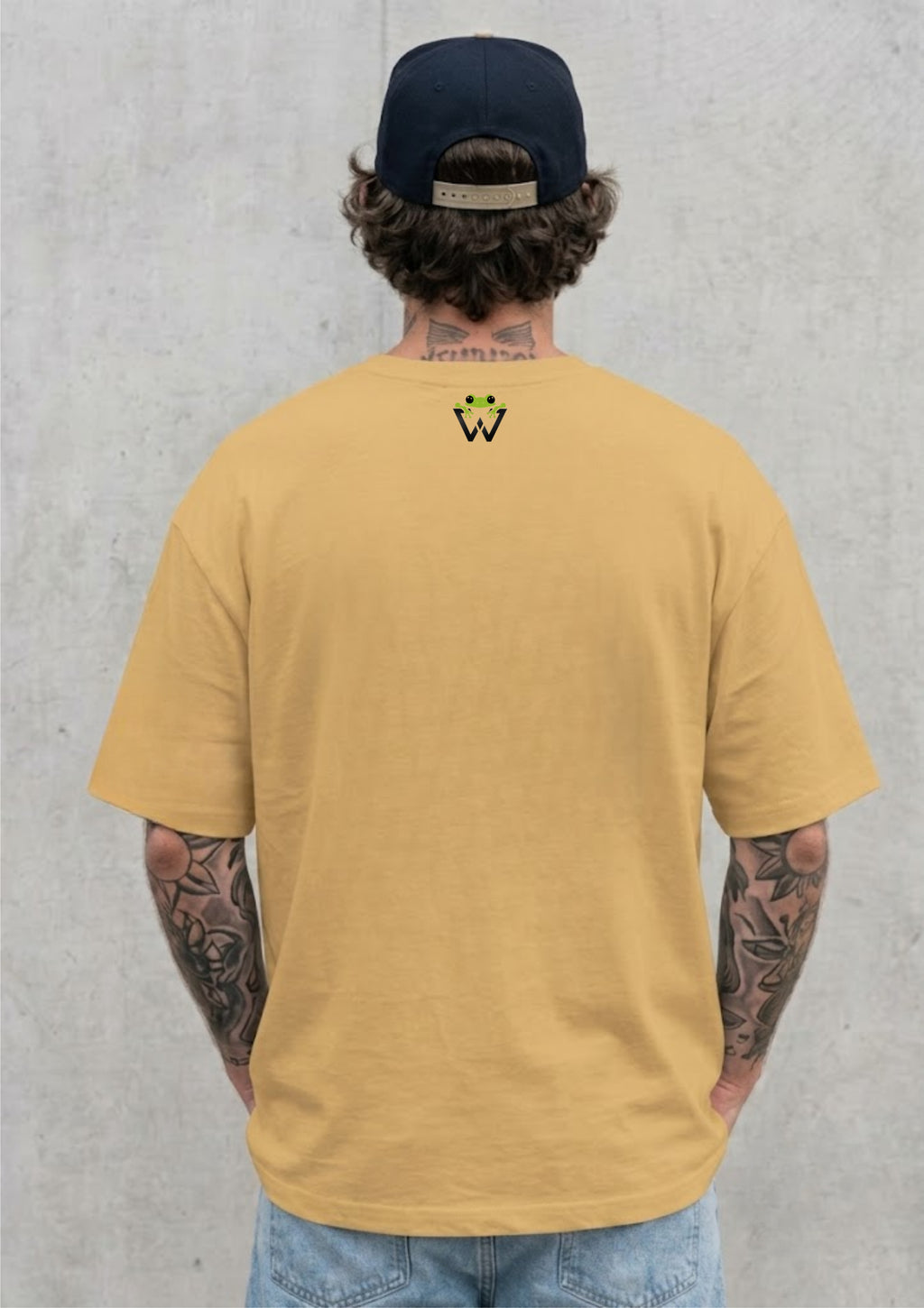 Never Quit Gaming Graphic Oversized T-Shirt | 220 GSM | 100% Cotton