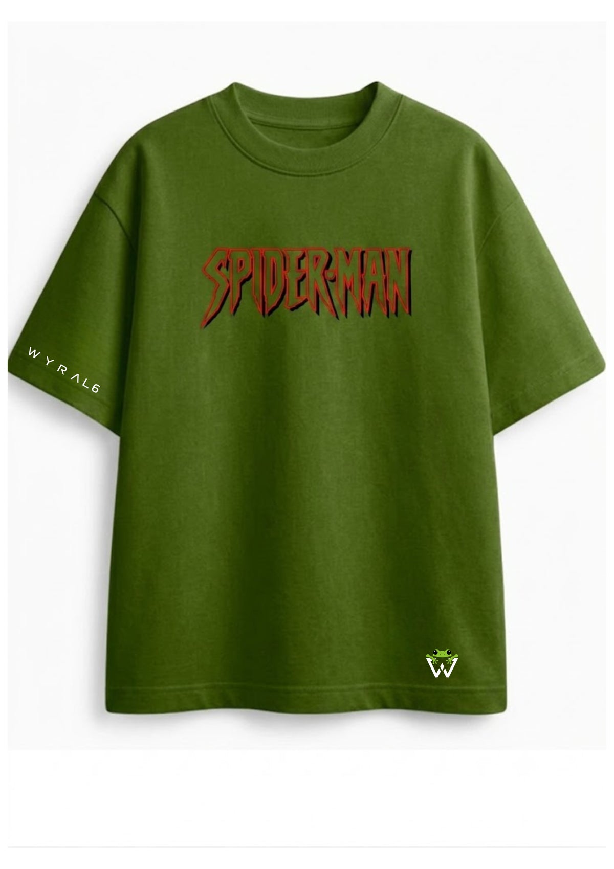 Spider Hero Graphic Oversized T-Shirt | 220 GSM | 100% Cotton
