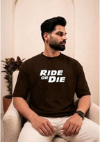 Ride or Die Graphic Oversized T-Shirt | 220 GSM | 100% Cotton