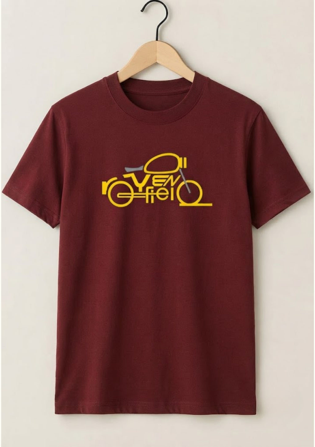 Bicycle Graphic Regular T-Shirt | 180 GSM | 100% Cotton