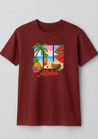 Aloha Regular T-Shirt | 180 GSM | 100% Cotton