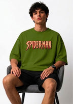 Spider Hero Graphic Oversized T-Shirt | 220 GSM | 100% Cotton