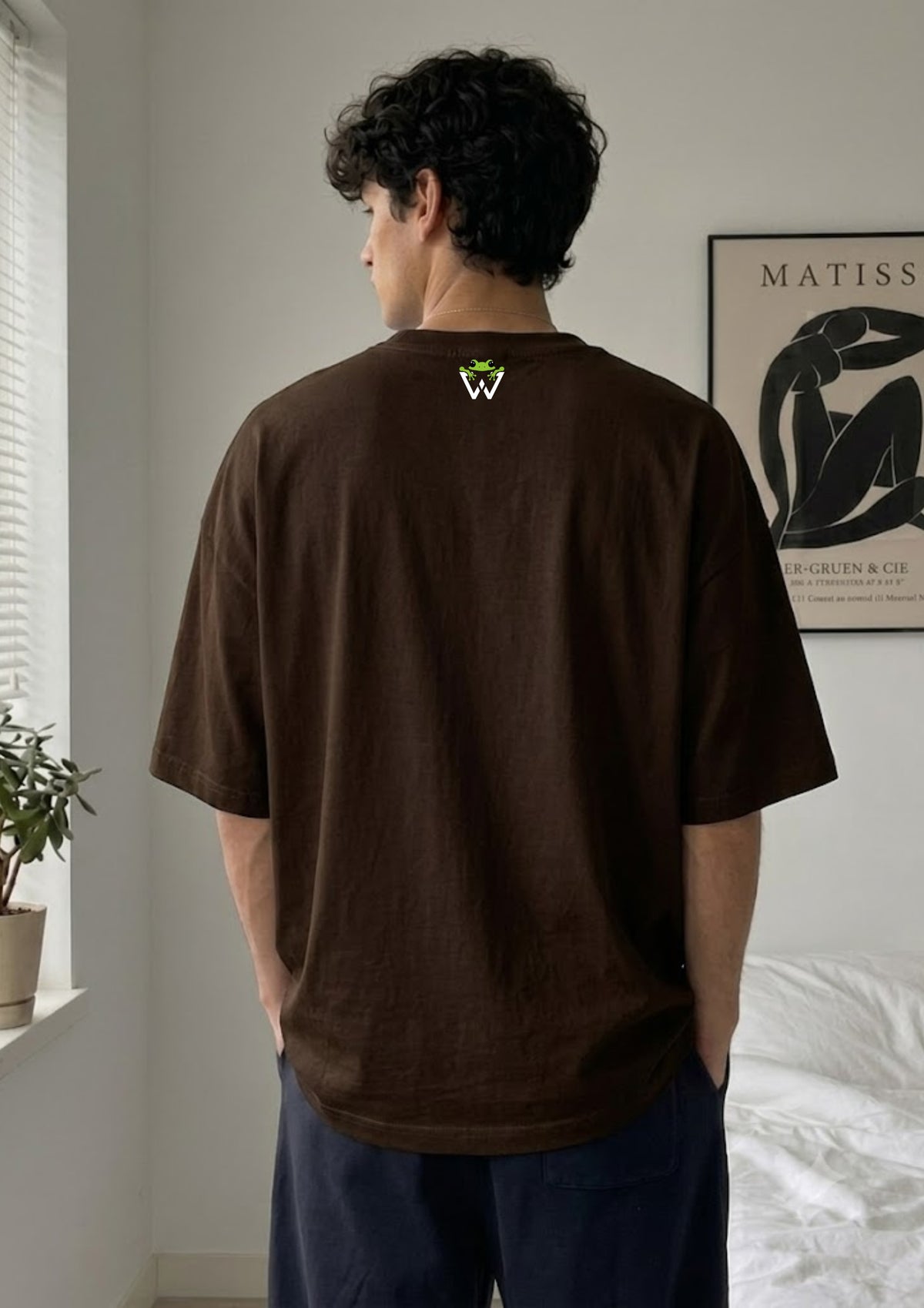 Diving To Freedom Graphic Oversized T-Shirt | 220 GSM | 100% Cotton