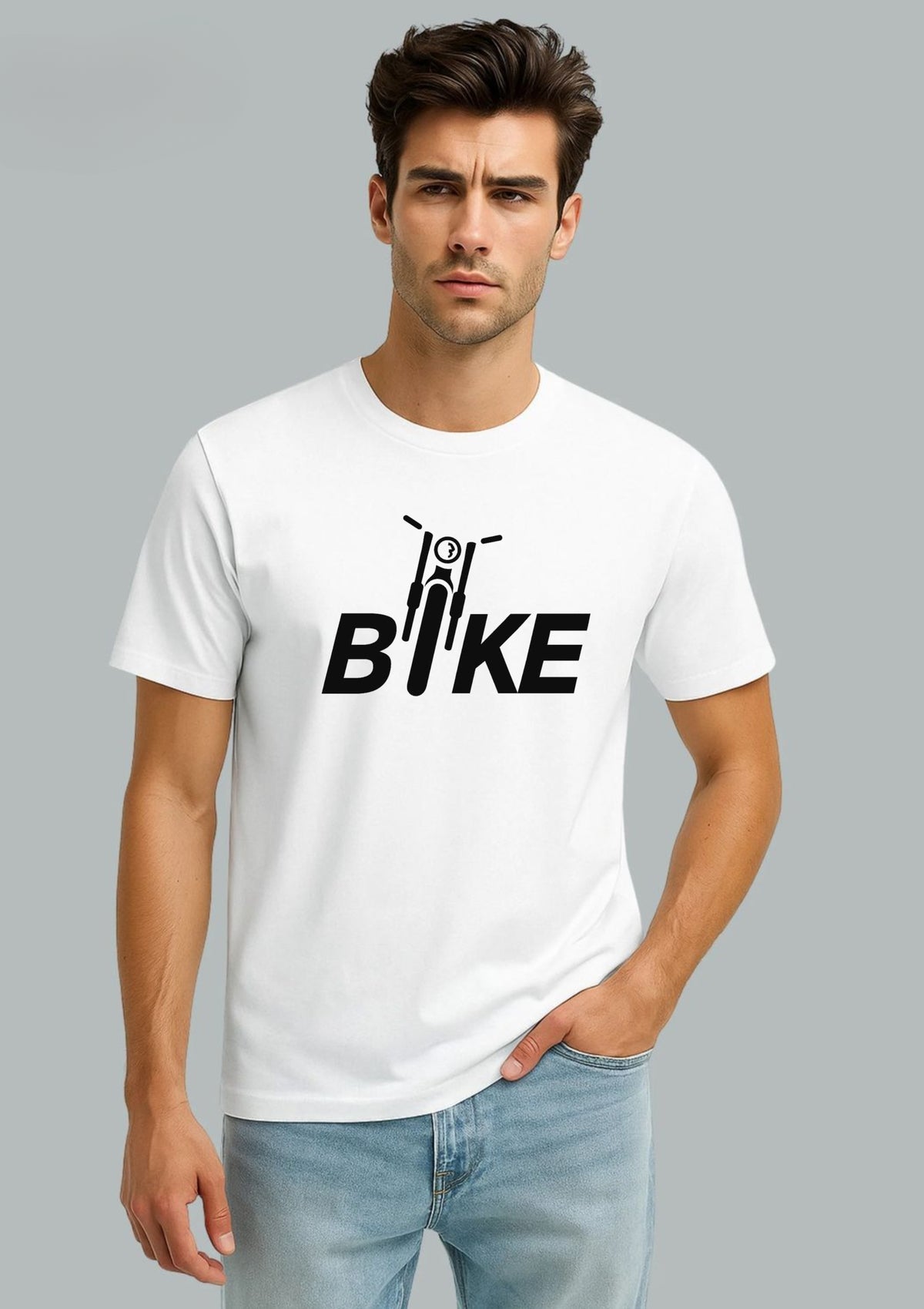 Bike Regular T-Shirt | 180 GSM | 100% Cotton
